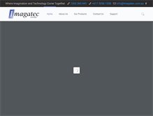 Tablet Screenshot of imagatec.com.au